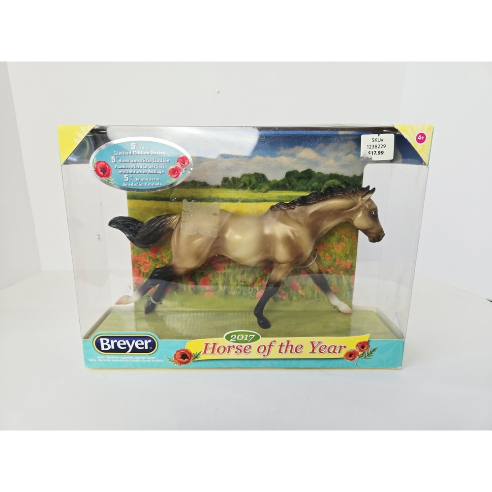 Breyer Classic Horse of the Year NIB 2017 Buckskin Appendix QH Bella